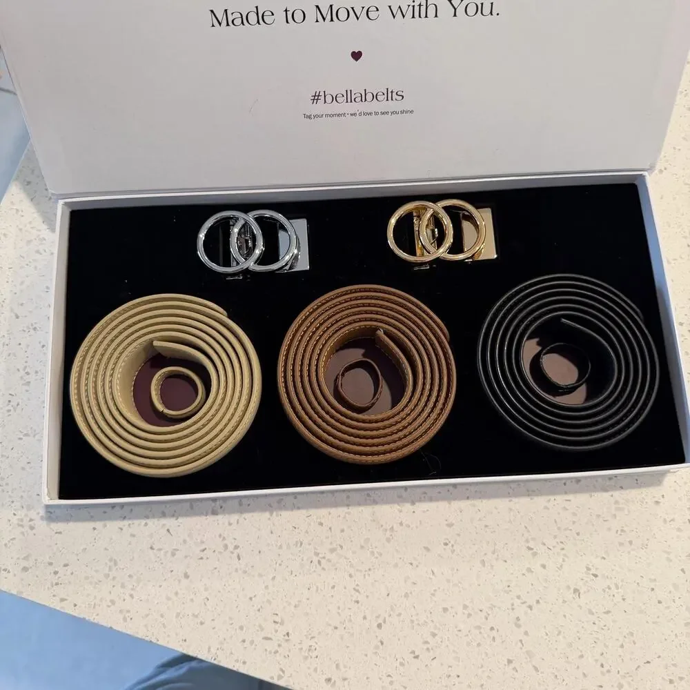 Bella belts trio
